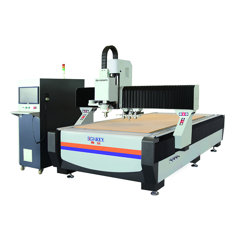 Polished and High Precision Double Ball Screw CNC Machine Center